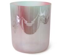 Crystal Singing Bowl Set, 432Hz,Colored Sound Bowl for Yoga Meditation & Healing, Novel with Free Acrylic Striker & O-ring, Quartz Chakra (6"F)