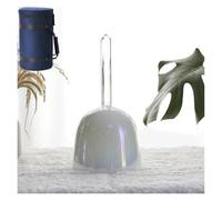 Crystal Singing Bowl Set, 432Hz Pearly White Handle for Yoga Meditation Sound Healing, Quartz Chakra Colored Bowl with Mallet(5.5 inch A4 note)