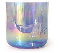 Crystal Singing Bowl Set, 6 Inch Alchemist Crystal Singing Bowl, 432Hz Clear, Meditation Props, Relieve Fatigue Anxiety, For Yoga(A Note)