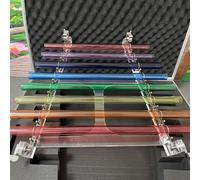 Crystal Singing Harp with Alumina Carry Case & Mallets, Perfect Pitch for Meditation and Sound Therapy
