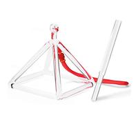 Crystal Singing Pyramid 6-12 Inch Sound Healing Tool for Effortless Deep Meditation - Powerful Resonance Yoga Practitioners