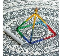 Crystal Singing Pyramid Colour Clear Quartz Healing Musical Instrument For Sound Healing Meditation Accessories With Crystal Singing Bowl Suede Striker,Pyramids,10 In