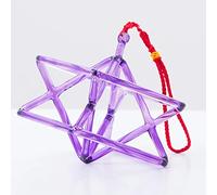 Crystal Singing Pyramid, Perfect Chakra Musical Instrument, For Sound Meditation Prayer, With Carrying Case And Crystal Singing Bowl Striker (7 Inch)