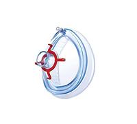Crystal Single Patient Anaesthesia Mask Transparent with Inflatable Air Pad for Extra Comfort (Adult 6+ Size Medium, Vanilla Aroma)