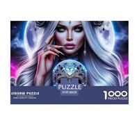 Crystal Skull 1000 Piece Jigsaw Puzzle For Adults Challenging Game Stress Relief Puzzle Exercise The Memory of The Brain for The Whole for Women, Gifts for Men 38x26cm/1000pcs