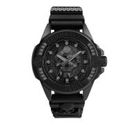 Crystal Skull Genderless Watch- male- Philipp Plein- Watches- Black- ONE SIZE- Accessories ONE SIZE