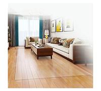 Crystal Soft Plastic for living room Floor Protector Desk Chair Mat waterproof prevent skidding PVC, cutable, 1.3/1.6/2.0mm thick, customizable ALGFree(1.6mm,90x160cm)