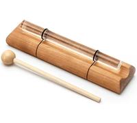 Crystal Solo Hand Chime, C7/ D7/ E7/ F7/ G7/ A7/ B7/ C8 Energy Bar Chime for Meditation Sound Bath Balance Chakra(440Hz,D7)