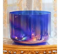 Crystal Soul 2026 Customization supported 18 Inch Cosmic purple Aurora Crystal Singing Bowl