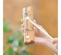 Crystal Sound Bundle Energy Bar Chime, 432hz Seven Tones Chakras Wooden Percussion Instruments, For Meditation, Classrooms, Sound Healing Or Yoga, Includes Mallet(D7 Note)
