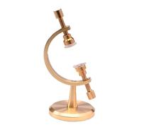 Crystal Stand Adjustable Copper Base - Padded Clip Ball Holder for Stone Fossils Globes | Secure Clamp Display Organizer for Bookshelf Shop Counter Bedside Art Craft Decor, 1.8