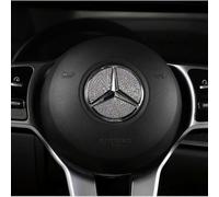 Crystal Steering Wheel Emblem Decal Accessories for Mercedes-Benz W205 C-Class.