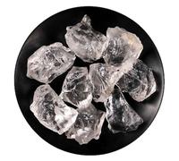 Crystal stone， Clear Quartz Crystals Stones, Natural Rock for Decoration, DIY