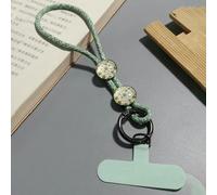 Crystal Stone Color Pattern Simple Hand Strap Adjustable Short Mobile Phone Lanyard Clip-On Phone Case Universal Anti-Lost