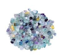 Crystal Stone Fragment, Fluorite Crystal Rocks Crushed Stone Small Particles 500g/1000g(57mm,1000G)