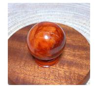 Crystal Stone Natural Crystals Carnelian Druzy Geode Sphere Home Decorations Room Derco crystal stone holder necklace(92g 40mm B)