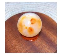 Crystal Stone Natural Crystals Carnelian Druzy Geode Sphere Home Decorations Room Derco crystal stone holder necklace(71g 37mm)