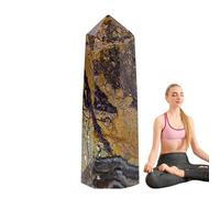 Crystal Stone - Polished Smooth Gem Point | Natural Healing Tower for Yoga, Mindfulness, Alignment, Meditation, Collection, Home, Energy Focus