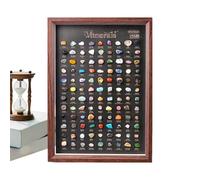 Crystal Stone Set - Natural Science Based Home Decor - Collection Crystal Set for Home Parents and Children Boys Indoor Living Room Study Decor