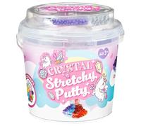 Crystal Stretchy Unicorn Putty 100g - Elastic, Non- Sticky, More Fun. Safety And Environmental Protection: The Crystal Putty Can Be Pulled Over And Over Again
