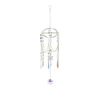 Crystal Sun Flower Wind Chime Pendant For Home Decor Outdoor Garden Suncatcher Holiday Party Supplies