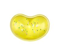 Crystal Supper Soft Mini Wrist Rest with Integrated Silicone - Ergonomic Wrist Mouse Pad for Comfortable Typing - 4.3x2.7 Inches, Ideal Office Accessory (Stars)