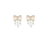 crystal tassel earrings with a stylish design sense, high-end with a luxurious temperament for women.