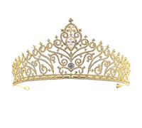 Crystal Tiara,Wedding Bridal Tiaras Wedding Bridal Crystal s Princess Queen Pageant Prom Rhinestone Tiara Headband Wedding Queen Crown