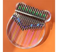 Crystal Transparent Thumb Piano Kalimba 21 Tone Kalimba for Piano Beginner(2)