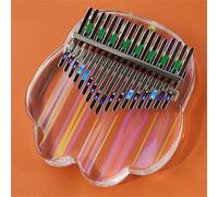 Crystal Transparent Thumb Piano Kalimba 21 Tone Kalimba for Piano Beginner(6)