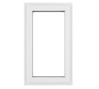 Crystal Triple Glazed Window (Left Hand) 610 x 1190mm Clear - White