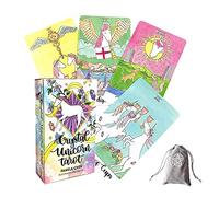 Crystal Unicorn Tarot Cards,with bag,Firend Game,Fortune Telling Toys