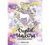 Crystal Unicorn Tarot Coloring Book