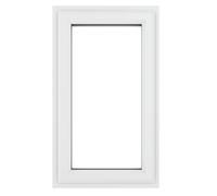 Crystal uPVC Window A Rated Right Hand Side Hung - White with Clear Gl uPVC Window A Rated Right Hand Side Hung - White with Clear Glazing