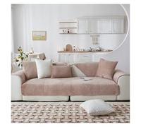 Crystal Velvet Sofa Cover - Non-Slip Furniture Protector for Living Room - Stylish Couch Slipcover for Armchair - 110x110cm Color 7 1pc