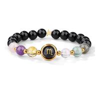 Crystal Vibe Zodiac Bracelet - Scorpio