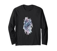 Crystal View Cat Long Sleeve T-Shirt