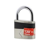 Crystal Vision Anti-Theft Loud 130db Alarm Lock Weather Proof Heavy Duty Multi Purpose (10mm)