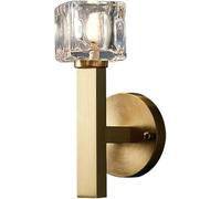 Crystal Wall Sconce Brass Wall Light Headboard Lighting Fixture Indoor Decoration Modern Wall Mounted Lamp,Ceiling
