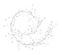 Crystal Water Drop Wire Garland - Crystal Garlands Bead Tree Garland String Branch, Rattan Decoration For DIYs Crafts/Bouquet/Christmas/Wedding/Home/Party