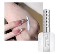 Crystal White Cat Eye Gel Polish, Holographic Glitter Magnetic Gel Polish UV Gel Nail Polish Soak Off UV/LED Nail Polish Salon Manicure and Nail Art DIY at Home 10ML(0.56OZ)