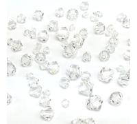 Crystal-Wholesale 72 pcs Swarovski 5328/5301 Mixed Sizes in 3mm 4mm 5mm 6mm Xilion Bicone Beads clear CRYSTAL (001) from Mychobos