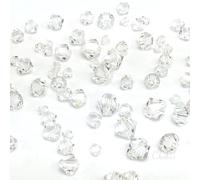 Crystal-Wholesale 72 pcs Swarovski 5328/5301 Mixed Sizes in 3mm 4mm 5mm 6mm Xilion Bicone Beads clear CRYSTAL (001) from Mychobos