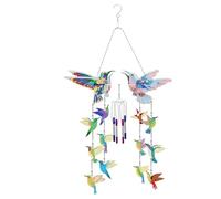 Crystal Wind Chimes - 3D Spotty Bird Pendant Wind Chimes | Mosaic Crafts Painting Art | Rhinestone Painting, Create Your Own Bird Wind Chime | Wind Chime Antique Copper Wind Chimes