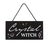 Crystal Witch Hanging Sign