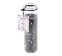 Crystal Witch Jasmine Tube Candle With Amethyst Chips