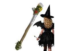 Crystal Witch Wand,Altar Decor,Cosplay Wiccan Wands | for Collectors Spiritual Seekers Pagans Wiccans Meditation Ritual Work Divination Sacred Space Living Room