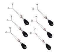 Crystal Y Shaped Scarf Pin For Waist Tightening Practical Alloy Clothes Clip Quick Fix Tool Soft Edges Design No Tool Adjustable Belt Replacement Clip