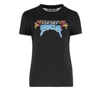 Crystal Zebra T-Shirt - female - Versace Jeans Couture - T-Shirts - Black - S - Tops S