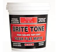CrystaLac Brite Tone High Solids Polyurethane Instrument Finish 16 oz Pint (Clear Flat Matte)